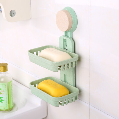 Cntomlv disc double-deck soapbox waterlogging caused by excessive rainfall Suction wall toilet hanging originality bathroom Soap
Cntomlv disc double-deck soapbox waterlogging caused by excessive rainfall Suction wall toilet hanging originality bathroom Soap