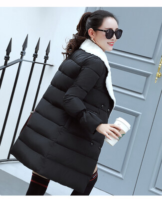 Autumn and winter cotton women in the long paragraph down jacket fashion casual jacket women
Autumn and winter cotton women in the long paragraph down jacket fashion casual jacket women
