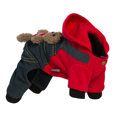 MrBear pet dog clothes dog bear pattern four feet clothes - red 3rd Teddy clothes autumn&winter clothes puppy pet VIP four-legged clothes
MrBear pet dog clothes dog bear pattern four feet clothes - red 3rd Teddy clothes autumn&winter clothes puppy pet VIP four-legged clothes