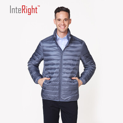 INTERIGHT 90 white duck down men collar ultra-light portable down jacket gray blue L code
INTERIGHT 90 white duck down men collar ultra-light portable down jacket gray blue L code