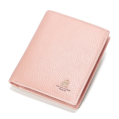 Scarecrow MEXICAN womens wallet short thin Korean version of the simple 2 fold head layer leather small wallet MQJ30772L-03 pink
Scarecrow MEXICAN womens wallet short thin Korean version of the simple 2 fold head layer leather small wallet MQJ30772L-03 pink