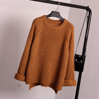 Autumn and winter wild round neck sweater loose needle short paragraph sets of head sweater students wool jacket
Autumn and winter wild round neck sweater loose needle short paragraph sets of head sweater students wool jacket
