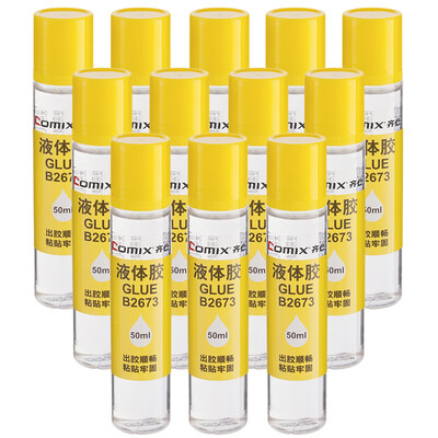 Comix 12 sticks 50ml affordable high sticky sponge liquid glue office stationery B2673
Comix 12 sticks 50ml affordable high sticky sponge liquid glue office stationery B2673