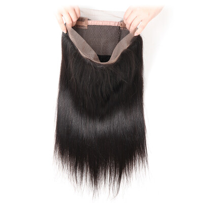 360 Lace Frontal Closure With Bundles Mink Brazilian Hair Brazilian Virgin Hair Straight 130% Density
360 Lace Frontal Closure With Bundles Mink Brazilian Hair Brazilian Virgin Hair Straight 130% Density