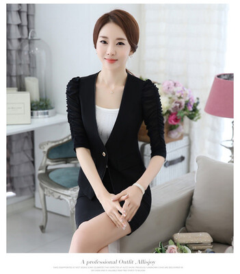 1pcs Womens Plus Size Blazers Jacket 2017 Summer Deep V-neck Half Sleeve Slim Suit Jackets ladies blazers Coats girls
1pcs Womens Plus Size Blazers Jacket 2017 Summer Deep V-neck Half Sleeve Slim Suit Jackets ladies blazers Coats girls