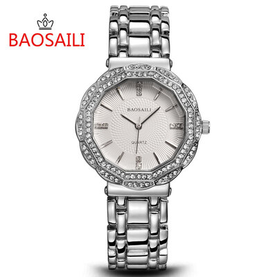 BAOSAILI Luxury Women Gold Dress Watch Ladies Bracelet Wristwatch Steel Watches Charming Ladies Rhinestone Clock
BAOSAILI Luxury Women Gold Dress Watch Ladies Bracelet Wristwatch Steel Watches Charming Ladies Rhinestone Clock