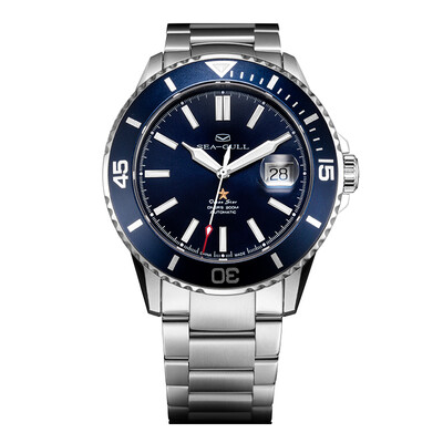 Seagull SEAGULL Seagull SeaGull New Diving Watch Ocean Star Luminous Pointer Scale 816523 Black Plate
Seagull SEAGULL Seagull SeaGull New Diving Watch Ocean Star Luminous Pointer Scale 816523 Black Plate
