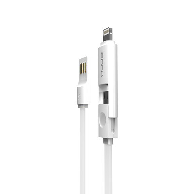 Locks ROCK Apple Andrews 2-in-one data line Noodle phone charging cable for iPhoneX 8 7plus 6s 5 millet Huawei Samsung Meizu 1 meter white
Locks ROCK Apple Andrews 2-in-one data line Noodle phone charging cable for iPhoneX 8 7plus 6s 5 millet Huawei Samsung Meizu 1 meter white