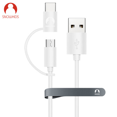 Snowkids Micro USB Type-C Combo Interface Meizu mobile phone data cable charging cable 15 m white for music Huawei P9 Samsung etc
Snowkids Micro USB Type-C Combo Interface Meizu mobile phone data cable charging cable 15 m white for music Huawei P9 Samsung etc
