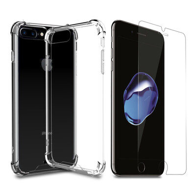 【Send film】 ESCASE iPhone7 plus mobile phone case air bag drop all-inclusive Ming Bao soft shell through the jacket for Apple 7 Plus
【Send film】 ESCASE iPhone7 plus mobile phone case air bag drop all-inclusive Ming Bao soft shell through the jacket for Apple 7 Plus