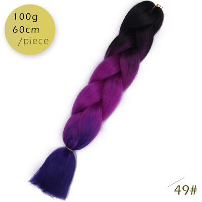 AISI HAIR 100g / pcs 24inch Kanekalon гигантский косы Волосыломбер Две тонныЦветные синтетические волосы для кукол Вязание крю
AISI HAIR 100g / pcs 24inch Kanekalon гигантский косы Волосыломбер Две тонныЦветные синтетические волосы для кукол Вязание крю