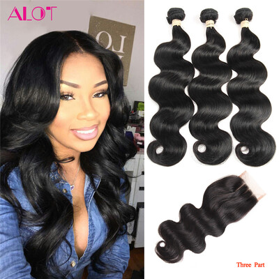 3 Bundles Hair With Lace Closure Brazilian Body Wave Human Hair Bundles with Closure Free Middle Three Part Alot Hiar Products
3 Bundles Hair With Lace Closure Brazilian Body Wave Human Hair Bundles with Closure Free Middle Three Part Alot Hiar Products