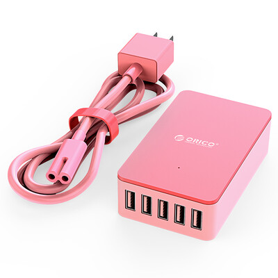 ORICO CSE-5U USB-зарядное устройство Многопортовая гарнитура для мобильных телефонов Apple Huawei Mobile Flat Panel Universal 2.4A Power Adapter Powder
ORICO CSE-5U USB-зарядное устройство Многопортовая гарнитура для мобильных телефонов Apple Huawei Mobile Flat Panel Universal 2.4A Power Adapter Powder
