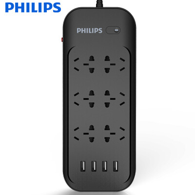 Philips PHILIPS the new national standard 4USB 6 18-meter socket lightning protection surge overload protection door plug-in plug-in board tow line board SPS5614K 93
Philips PHILIPS the new national standard 4USB 6 18-meter socket lightning protection surge overload protection door plug-in plug-in board tow line board SPS5614K 93