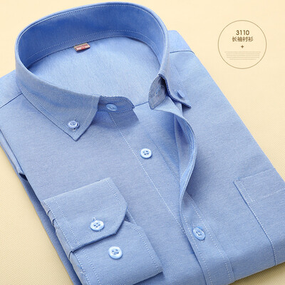 Business Gentleman Men Long Sleeve Shirt Spring Autumn Silm Fit Cotton Solid Color Fashion
Business Gentleman Men Long Sleeve Shirt Spring Autumn Silm Fit Cotton Solid Color Fashion