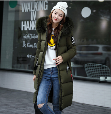 2017 winter new Korean version of the hooded tattoo collar long hair ladies cotton down jacket cotton thick jacket
2017 winter new Korean version of the hooded tattoo collar long hair ladies cotton down jacket cotton thick jacket