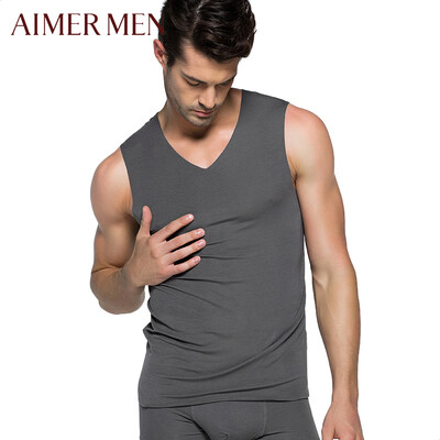 Ai Mu Mr underwear modal no trace V-neck wide shoulder Slim bottoming mens hurd vest NS11S31 dark gray 185
Ai Mu Mr underwear modal no trace V-neck wide shoulder Slim bottoming mens hurd vest NS11S31 dark gray 185