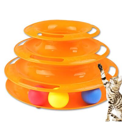 HANHANLEYUAN pet cat toy cat toy cat scratch board claw-resistant sisal toy funny cat toy three-layer cat turntable color random
HANHANLEYUAN pet cat toy cat toy cat scratch board claw-resistant sisal toy funny cat toy three-layer cat turntable color random
