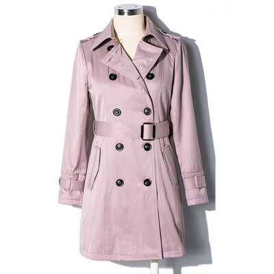 Autumn and winter new simple windbreaker boutique double - breasted women 's windbreaker Slim jacket
Autumn and winter new simple windbreaker boutique double - breasted women 's windbreaker Slim jacket