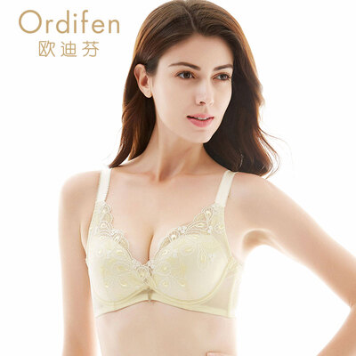 Ou Difen Lady Bra Lace Sexy Gathering Collection Milk Bottle Bra Bra Bra XB7107 Cream Yellow 70B
Ou Difen Lady Bra Lace Sexy Gathering Collection Milk Bottle Bra Bra Bra XB7107 Cream Yellow 70B