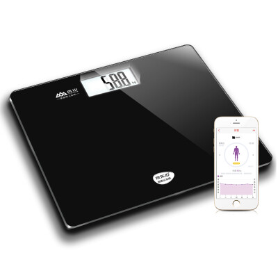 Xiangshan EB829i Bluetooth control intelligent electronic scales / weight scale to cool black Jingdong micro-Union App control
Xiangshan EB829i Bluetooth control intelligent electronic scales / weight scale to cool black Jingdong micro-Union App control