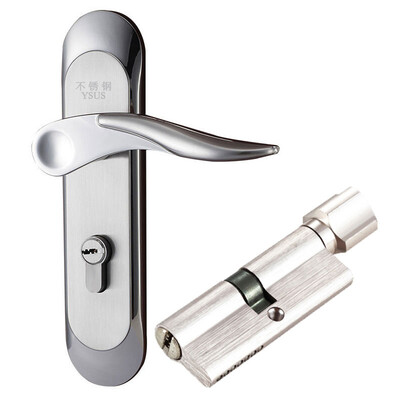 Yuhuaze Interior Door Lock with Lever Stainless Steel Muted Double Tongue Lock Handle Lock Security Door Key Lock 
Yuhuaze Interior Door Lock with Lever Stainless Steel Muted Double Tongue Lock Handle Lock Security Door Key Lock