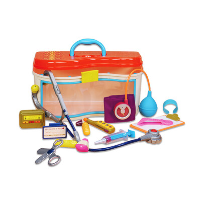 B Toys Little Doctor Set House Toys Toy Doctor Game Set Family Toys 18 Months BX1230Z
B Toys Little Doctor Set House Toys Toy Doctor Game Set Family Toys 18 Months BX1230Z