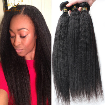 Queen Berry Popular Yaki Straight 3bundles 7A Natural Black Color Original human hair Unprocessed 8-28 inch Virgin Hair extension
Queen Berry Popular Yaki Straight 3bundles 7A Natural Black Color Original human hair Unprocessed 8-28 inch Virgin Hair extension