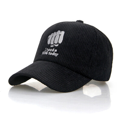 Autumn and winter new hat corduroy fist letters baseball cap outdoor sports hat lady casual cap
Autumn and winter new hat corduroy fist letters baseball cap outdoor sports hat lady casual cap