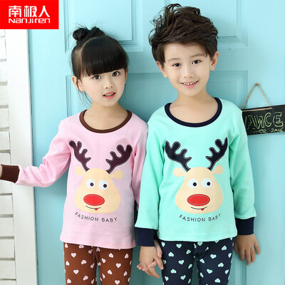 Antarctic Nanjiren children&39s underwear boys&girls base base autumn clothes pants pajamas cotton wool suit cute animals 110
Antarctic Nanjiren children&39s underwear boys&girls base base autumn clothes pants pajamas cotton wool suit cute animals 110