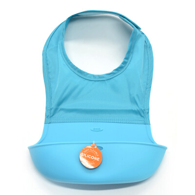 Ou Xiu OXO silicone bib splash-proof clothes baby eat bib rice pocket baby saliva towel childrens gowns waterproof water pocket kids eat anti-dress blue
Ou Xiu OXO silicone bib splash-proof clothes baby eat bib rice pocket baby saliva towel childrens gowns waterproof water pocket kids eat anti-dress blue