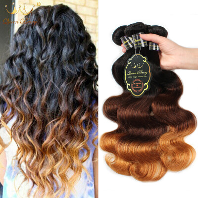 Queen Berry 100% Top 4pcs 3 Ton Ombre Brazilian Virgin Hair Body Wave 4 Bundles Blonde Color Ombre Human Hair
Queen Berry 100% Top 4pcs 3 Ton Ombre Brazilian Virgin Hair Body Wave 4 Bundles Blonde Color Ombre Human Hair