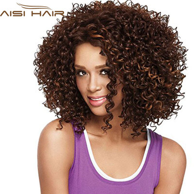 AISI HAIR Afro Kinky Curly Hair Synthetic Wigs for Black Women Brown Mixed Blonde Color
AISI HAIR Afro Kinky Curly Hair Synthetic Wigs for Black Women Brown Mixed Blonde Color