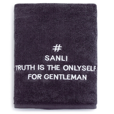 Sanli cotton A class men large towel 1 50 × 100cm thickening with long strap laces 40S combed cotton face towel 280g The white
Sanli cotton A class men large towel 1 50 × 100cm thickening with long strap laces 40S combed cotton face towel 280g The white