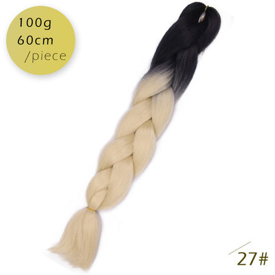 AISI HAIR 100g / pcs 24inch Kanekalon гигантский косы Волосыломбер Две тонныЦветные синтетические волосы для кукол Вязание крю
AISI HAIR 100g / pcs 24inch Kanekalon гигантский косы Волосыломбер Две тонныЦветные синтетические волосы для кукол Вязание крю