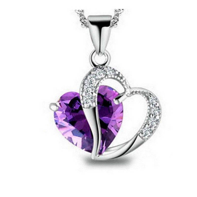 CANIS Светло-фиолетовый, Сердце Мода Ювелирные изделия Цепочка Кристалл Rhinestone серебро Элегантный ожерелье Подвеска
CANIS Светло-фиолетовый, Сердце Мода Ювелирные изделия Цепочка Кристалл Rhinestone серебро Элегантный ожерелье Подвеска