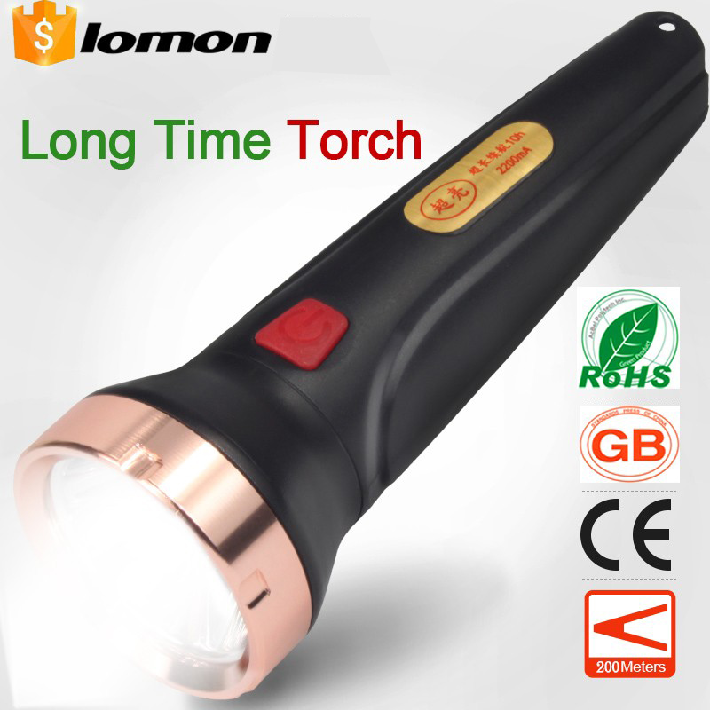 

lomon Черный, LED Police Flashlight