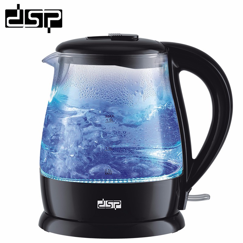DSP Черный быстрый нагреватель электрический чайник эффективный безопасный водяной флакон