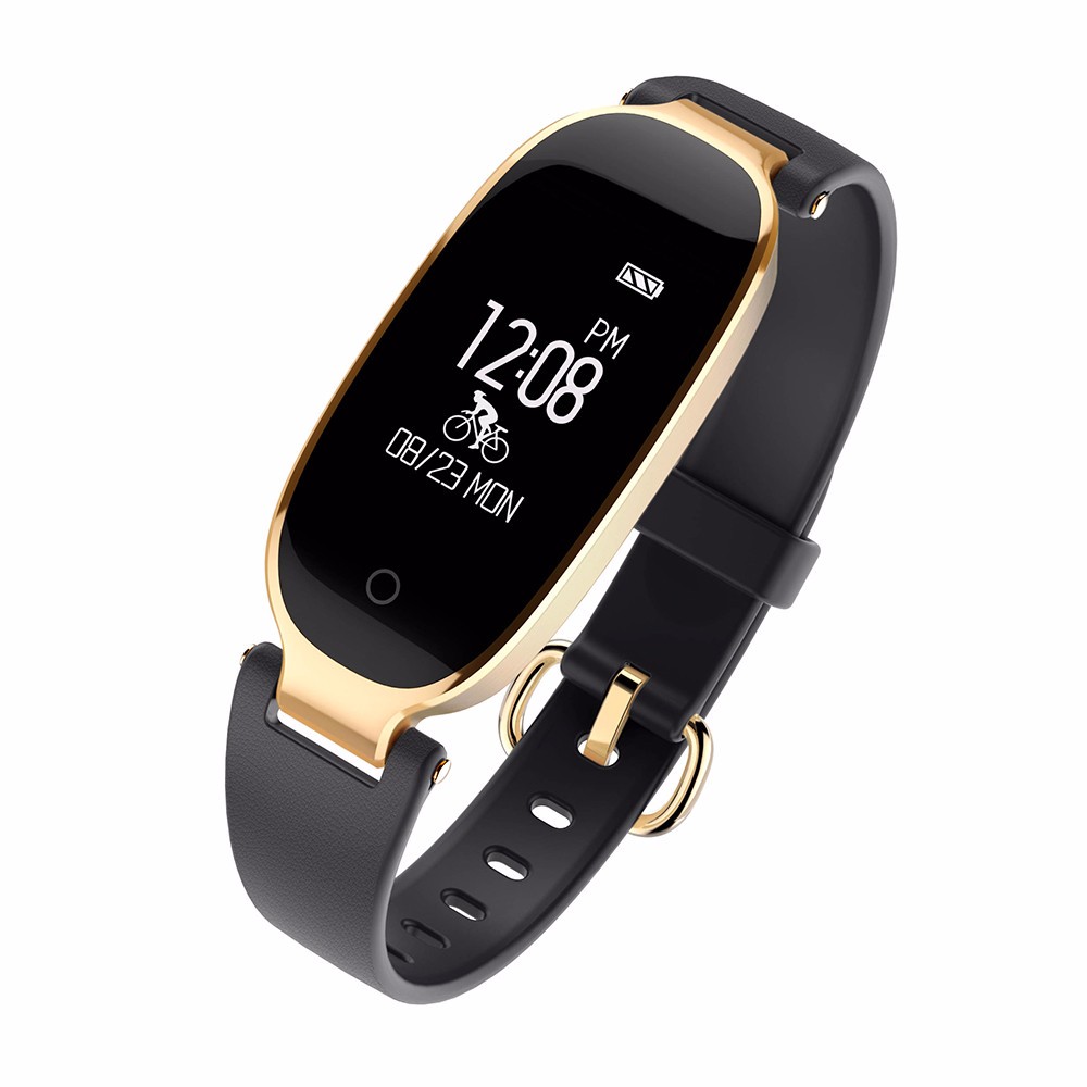 chkj Черное золото Смарт-браслет, S3 Smart Bracelet Heart Rate Monitor Будильник Водонепроницаемый фитнес-трекер
chkj Черное золото Смарт-браслет, S3 Smart Bracelet Heart Rate Monitor Будильник Водонепроницаемый фитнес-трекер