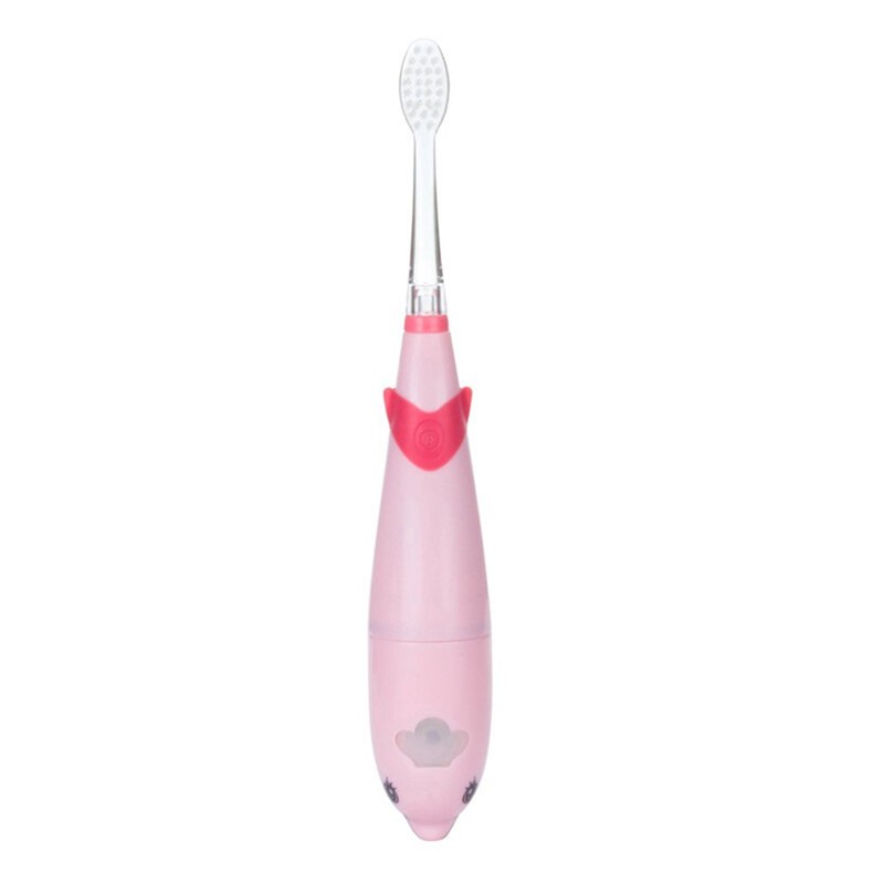 

KBAYBO Розовый 1, Детская электрическая зубная щетка высокого качества водонепроницаемый батарейки
