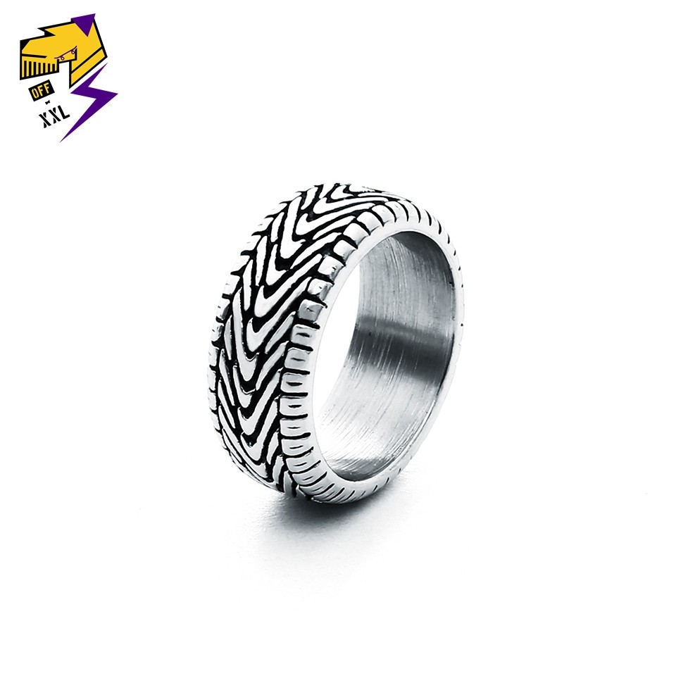 

OFF  13, Vintage Punk Motorcycle Tire Rings для мужчин