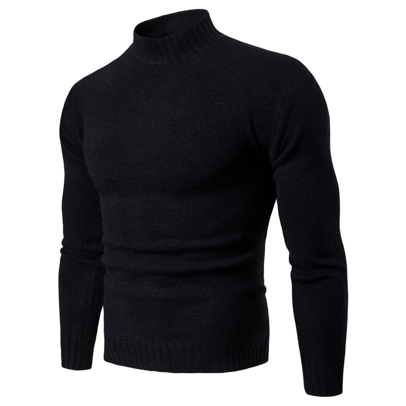 

AOWOFS Черный цвет  номер, Вязаный свитер