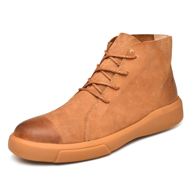 

luoweikedeng Brown 45, мужчины повседневная обувь рабочая обувь сапоги мужчины