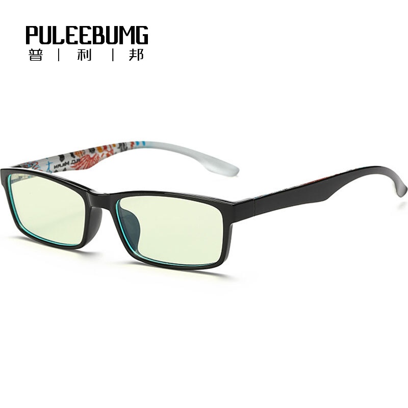 PULEEBUMG Яркие черные рамки с красным рисунком Classic Eyeglasses, Радиационные очки
PULEEBUMG Яркие черные рамки с красным рисунком Classic Eyeglasses, Радиационные очки