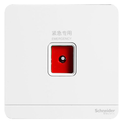 施耐德电气（Schneider Electric）报警开关 绎尚系列 镜瓷白色E8331KPB_WE_C1