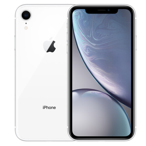 京品手机Apple iPhone XR (A2108) 128GB 白色 移动联通电信4G手机 双卡双待