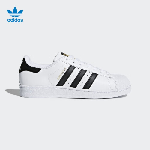 阿迪达斯adidas 官方 三叶草 男女 SUPERSTAR 经典鞋 C77124 如图 36