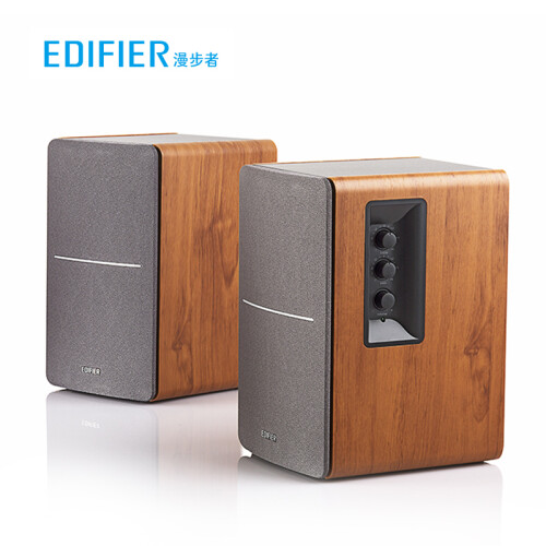 漫步者（EDIFIER） R1200TII 2.0多媒体音箱音响  笔记本台式电脑音箱 书架音箱