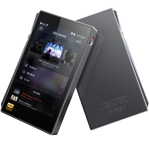 飞傲（FiiO） 便携车载HiFi蓝牙MP3无损音乐播放器 X5IIIS 钛色