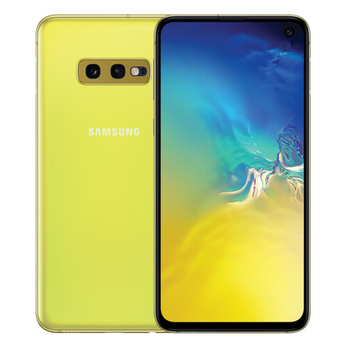 三星 Galaxy S10e 6GB+128GB 沁柠黄（SM-G9700）超感官全视屏  骁龙855 双卡双待 全网通4G手机 自营